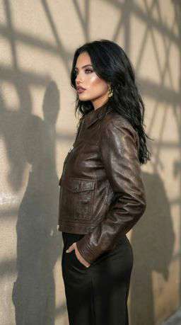 KV Leather - Bus Stop Shelter [VAR:2] [Rotated 54° Right]